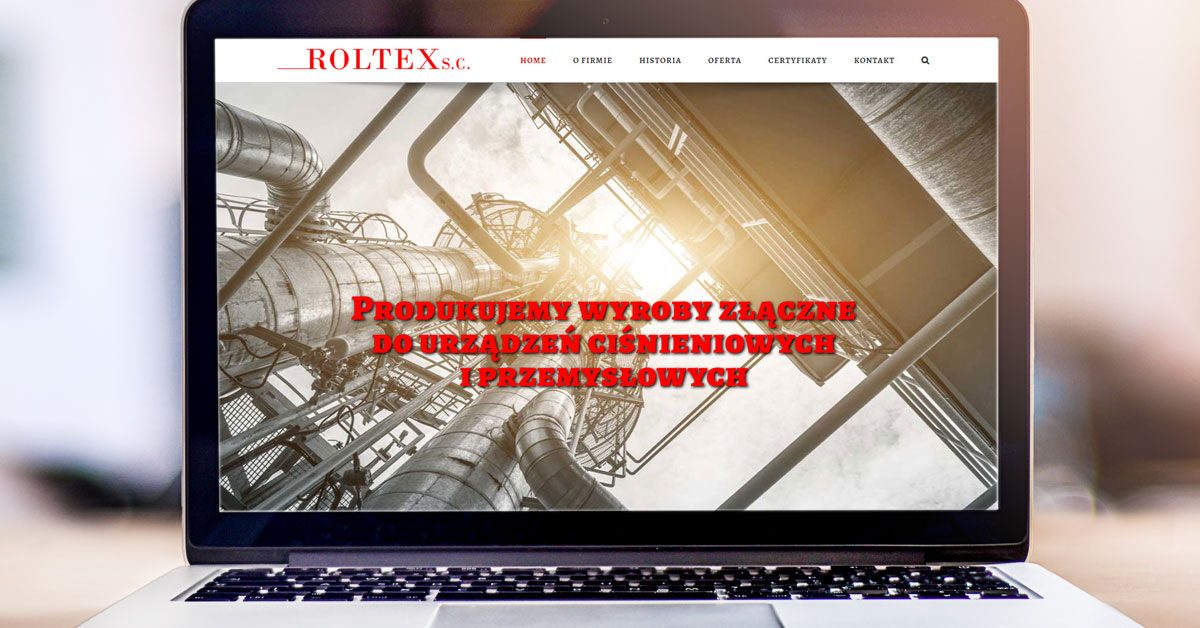strony internetowe płock roltex